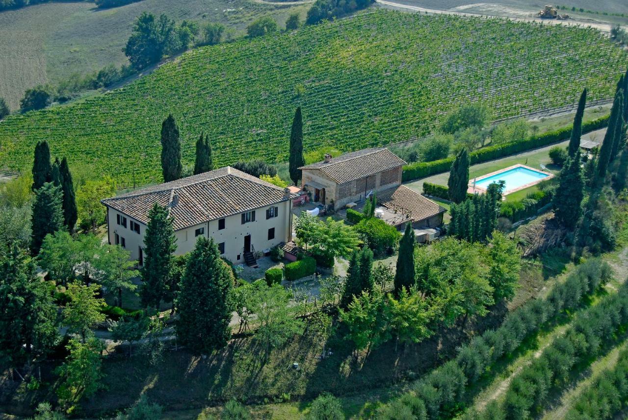 Апартаменты Podere Remignoli Сан-Джиминьяно Экстерьер фото