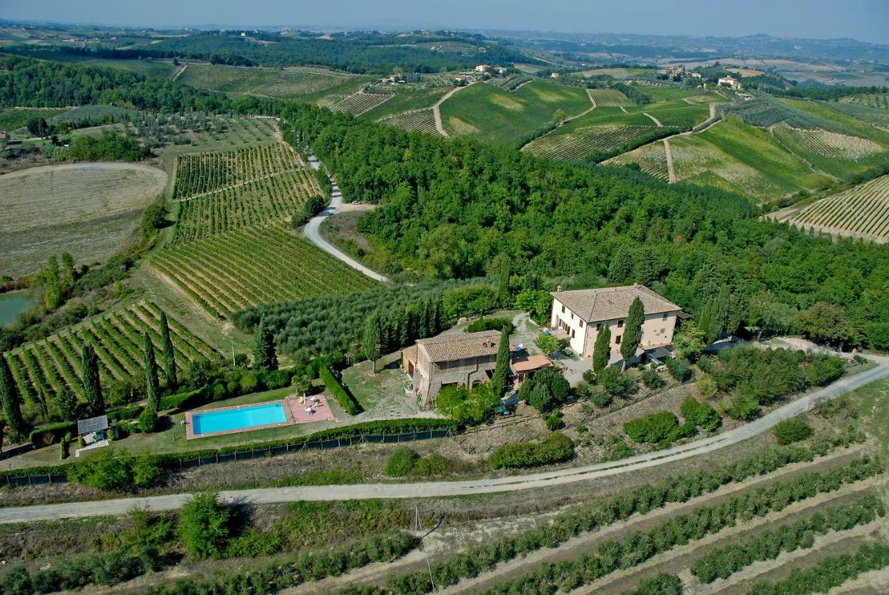 Апартаменты Podere Remignoli Сан-Джиминьяно Экстерьер фото