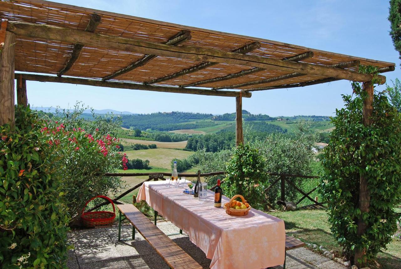 Апартаменты Podere Remignoli Сан-Джиминьяно Экстерьер фото