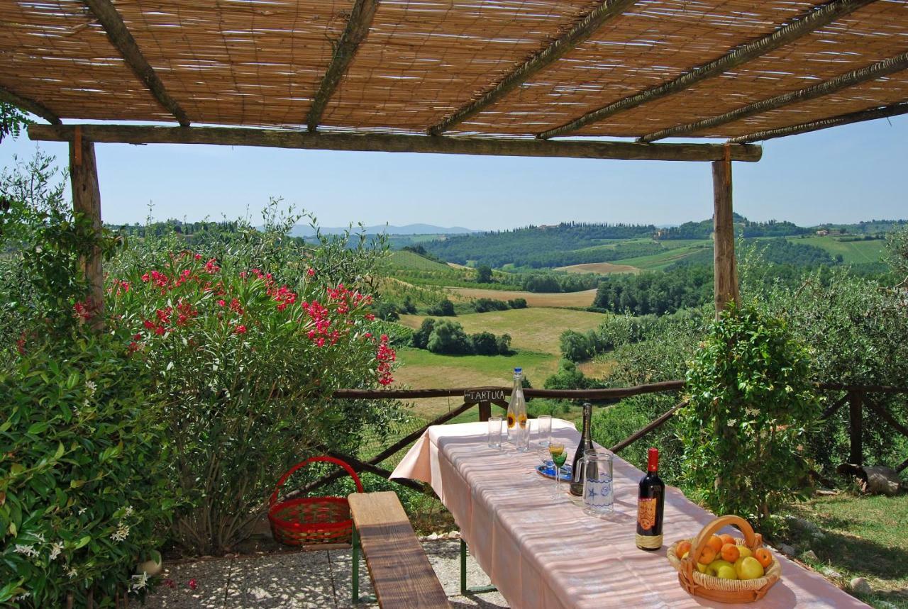 Апартаменты Podere Remignoli Сан-Джиминьяно Экстерьер фото