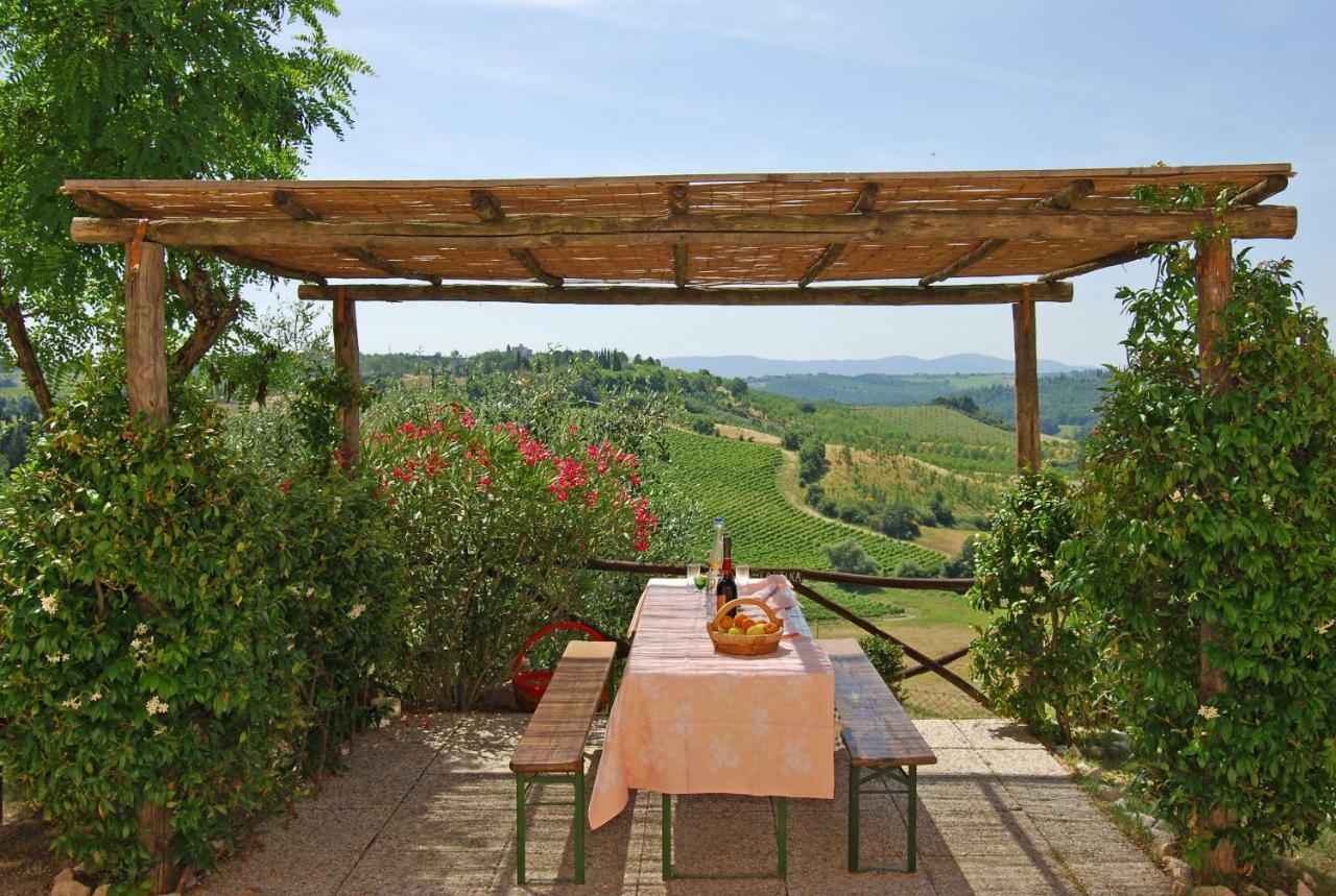 Апартаменты Podere Remignoli Сан-Джиминьяно Экстерьер фото