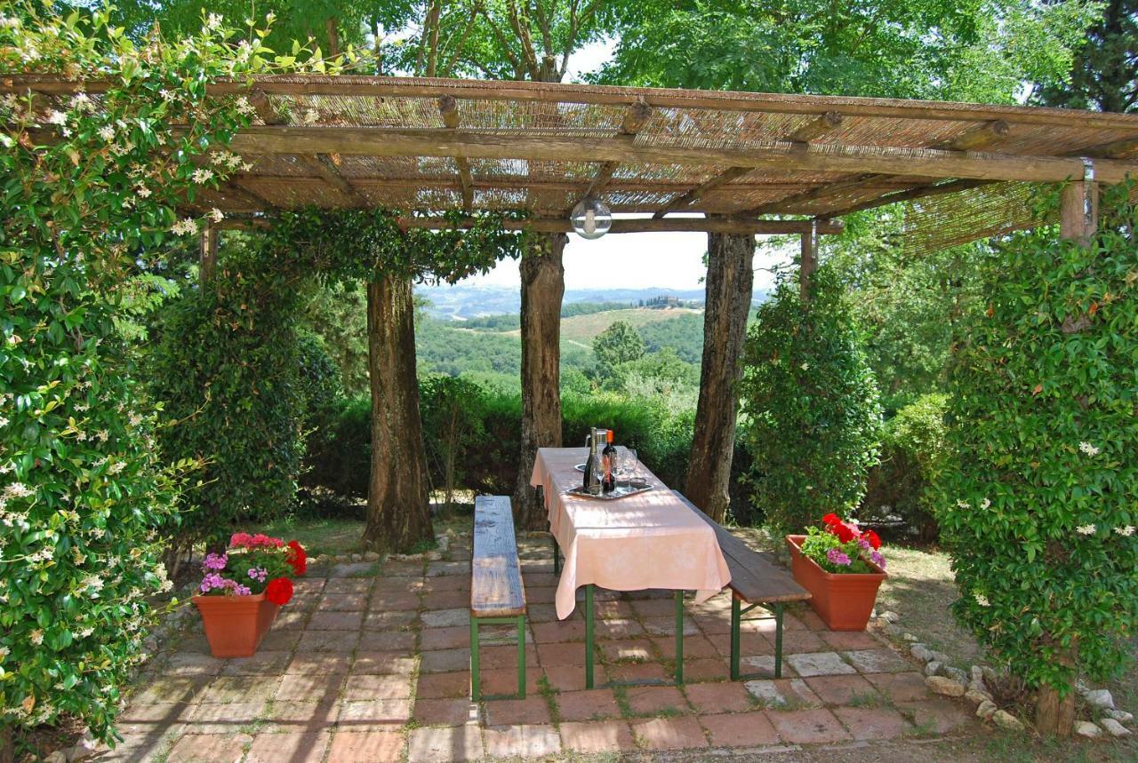 Апартаменты Podere Remignoli Сан-Джиминьяно Экстерьер фото