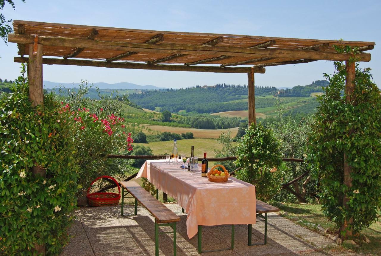 Апартаменты Podere Remignoli Сан-Джиминьяно Экстерьер фото